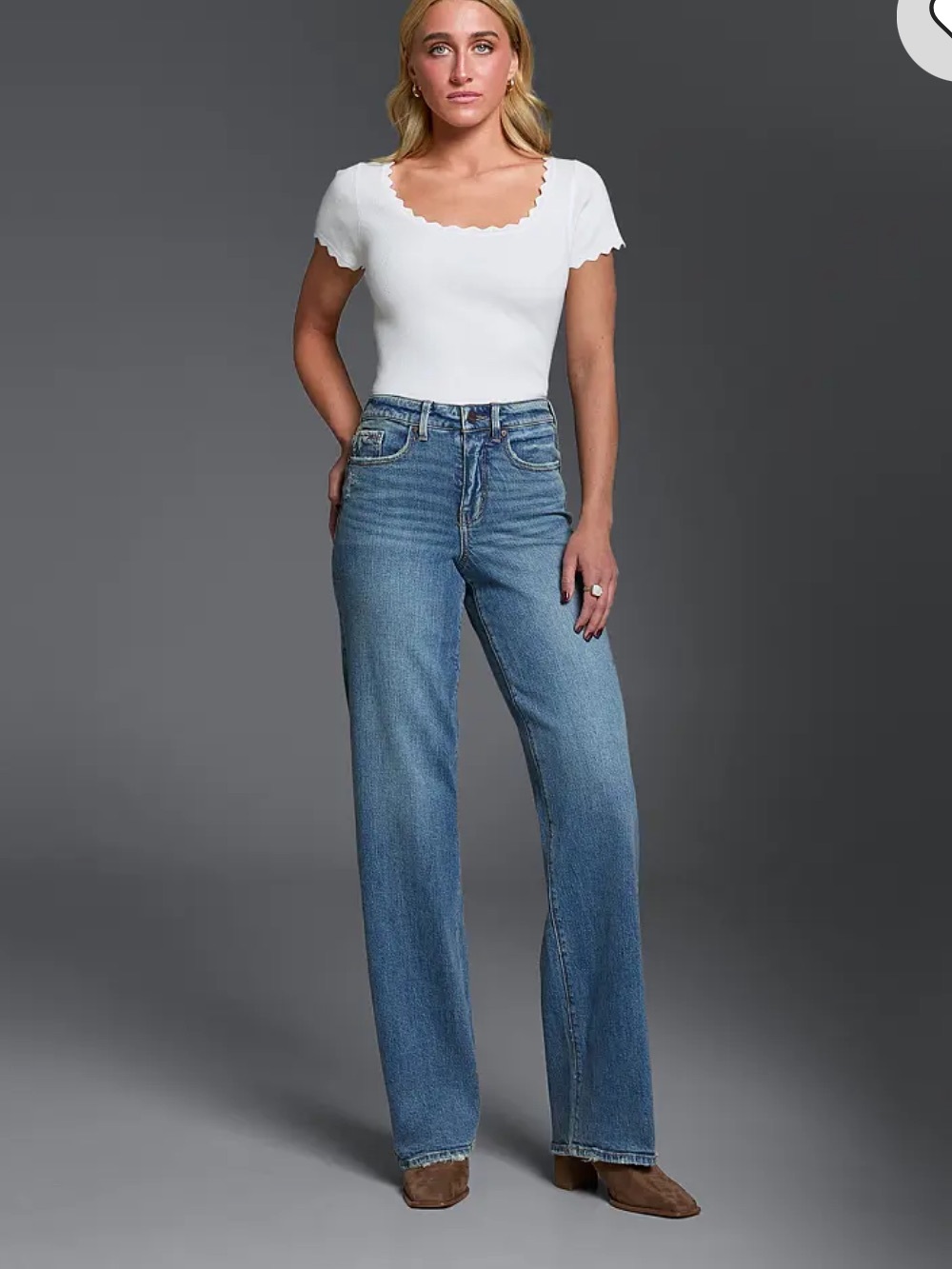 Buckle black Fit No. 35 Wide Leg Stretch Jean
